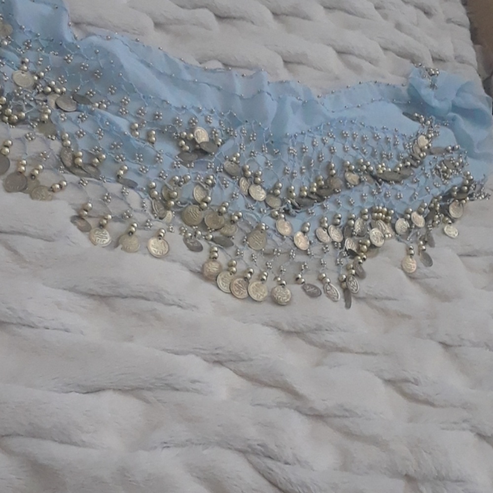 Zumba skirt (light blue)